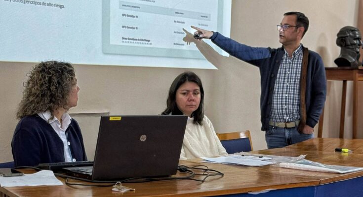Capacitación en toma de muestra cervical para diagnóstico de HPV por PCR