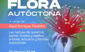 Charla en AJUPENSAL  sobre nuestra flora autóctona