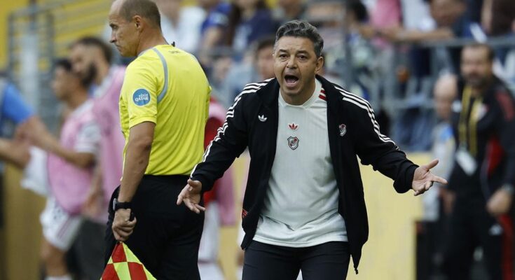Marcelo Gallardo fue contundente al ser consultado por la posibilidad de dirigir a Uruguay