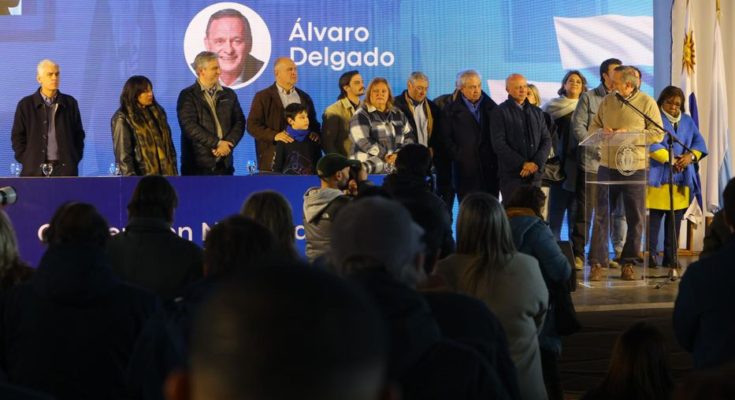 Así quedó conformado el nuevo Directorio del Partido Nacional tras la elección de Delgado