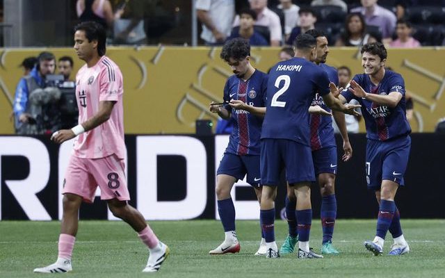 Mundial de Clubes: PSG goleó al Inter Miami por los octavos de final del Mundial de Clubes