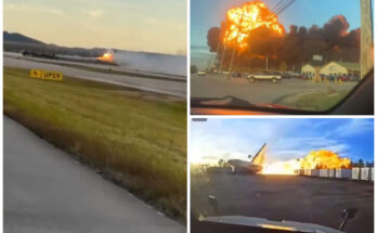 Imágenes estremecedoras: al menos siete muertos en tragedia aérea en aeropuerto en EE. UU.