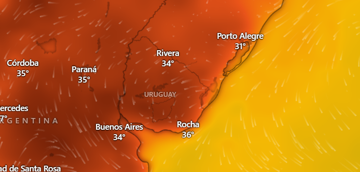 Meteorólogo anunció la primera ola de calor para Uruguay con 42 °C: cuándo y dónde será Meteorólogo anunció la primera ola de calor para Uruguay con 42 °C: cuándo y dónde será
