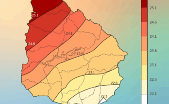Mucho calor: Inumet emitió informe sobre cómo estará el verano y cuánto lloverá en Uruguay