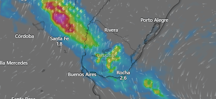 MetSul advierte por tormentas con viento y granizo que afectan a Uruguay: cuándo serán MetSul advierte por tormentas con viento y granizo que afectan a Uruguay: cuándo serán