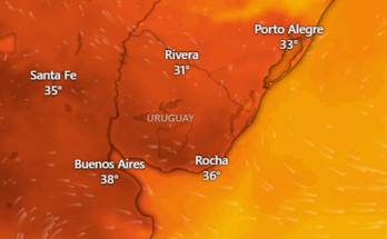 “Difícil dormir”: meteorólogo adelanta cuándo habrá noche sofocante en Uruguay, tras 40 °C
