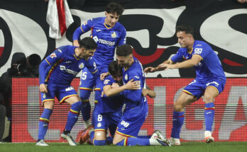 España: Mauro Arambarri convirtió en el empate agónico de Getafe Ante Rayo Vallecano