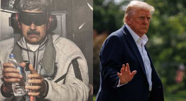 Luego de su captura de este sábado en Venezuela, Nicolás Maduro llegó a Nueva York Luego de su captura de este sábado en Venezuela, Nicolás Maduro llegó a Nueva York