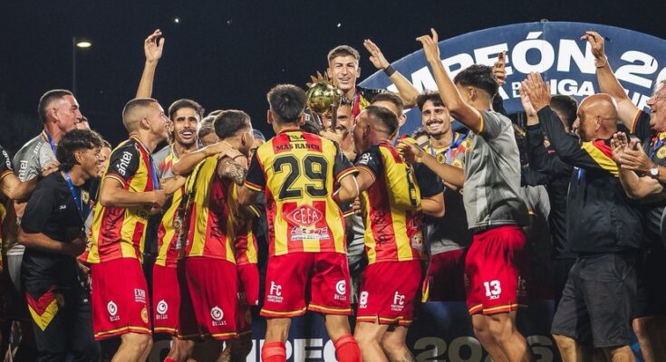 Copa de la Liga: Progreso derrotó 2-1 a Boston River en el Parque Viera y gritó campeón