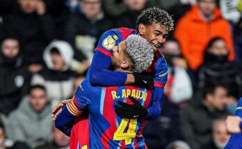 Copa del Rey: Barcelona, con gol de Ronald Araujo, venció 2-1 a Albacete y está en semis