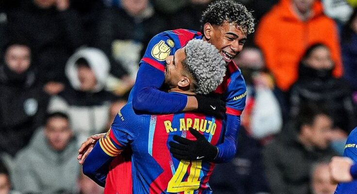 Copa del Rey: Barcelona, con gol de Ronald Araujo, venció 2-1 a Albacete y está en semis