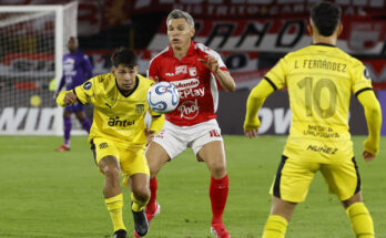 Libertadores: Peñarol empató 1-1 con Independiente Santa Fe en la altura de Bogotá