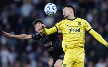 Libertadores: Peñarol empató con Platense 1-1 en Vicente López y complicó sus chances