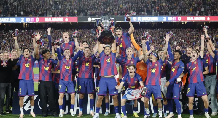 Barcelona: Ronald Araujo habló en catalán y el Camp Nou respondió al “uruguayo, uruguayo”