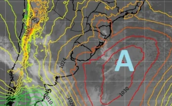 MetSul alerta por “potente alta presión” que afecta a Uruguay: qué efectos puede generar