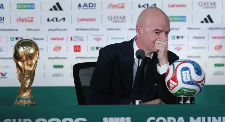 FIFA desmintió que Infantino haya ofrecido la final del Mundial 2030 a Marruecos por apoyo FIFA desmintió que Infantino haya ofrecido la final del Mundial 2030 a Marruecos por apoyo