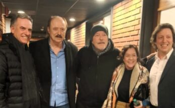 Orsi fue a ver a Rubén Blades y coincidió con Jaime Roos: “Noche que queda en la memoria”