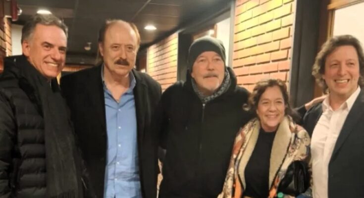 Orsi fue a ver a Rubén Blades y coincidió con Jaime Roos: “Noche que queda en la memoria”