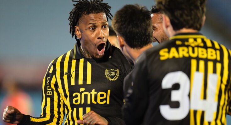 Clausura: Peñarol derrotó 2-1 a Boston River con un gol sobre la hora en el Centenario Clausura: Peñarol derrotó 2-1 a Boston River con un gol sobre la hora en el Centenario