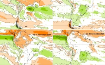 Se agrava El Niño en Uruguay: meteorólogo da fechas y departamentos con tormentas severas