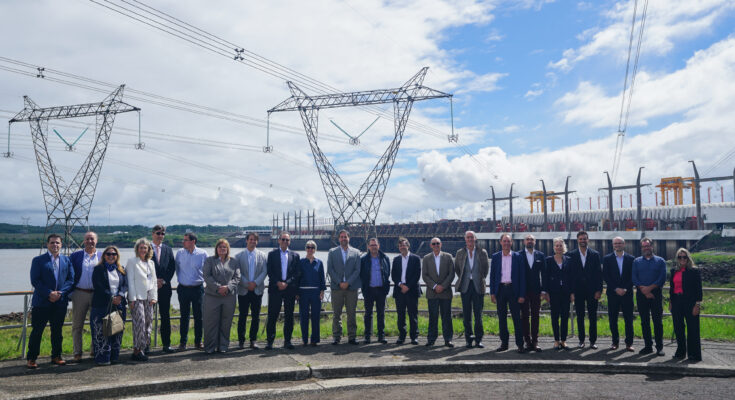 Delegación del Uruguay recibió a la Unión Europea y presentó el Proyecto Renovación Salto Grande
