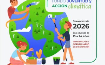 Convocatoria 2026 del Fondo Juventud y Acción Climática promueve proyectos ambientales