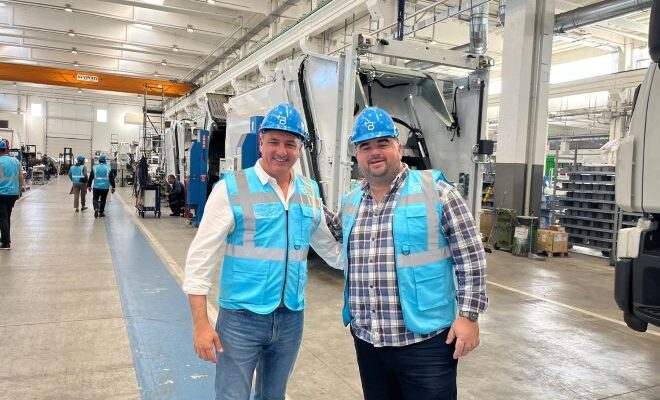 Albisu y Olivera integraron la delegación uruguaya en feria internacional sobre gestión de residuos en Italia Albisu y Olivera integraron la delegación uruguaya en feria internacional sobre gestión de residuos en Italia