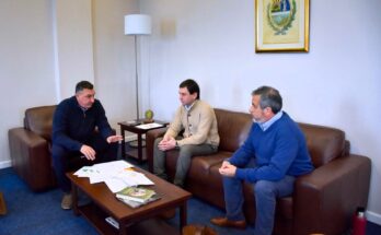 Albisu informó a los diputados Constenla y De Brum sobre la situación prevista ante el fenómeno de “El Niño”