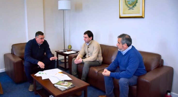 Albisu informó a los diputados Constenla y De Brum sobre la situación prevista ante el fenómeno de “El Niño”