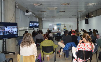 Apertura de la jornada “Territorios en Disputa” en la sede Salto de la Udelar
