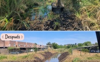 Intendencia avanza con la limpieza y canalización de arroyos y cañadas para mejorar el drenaje