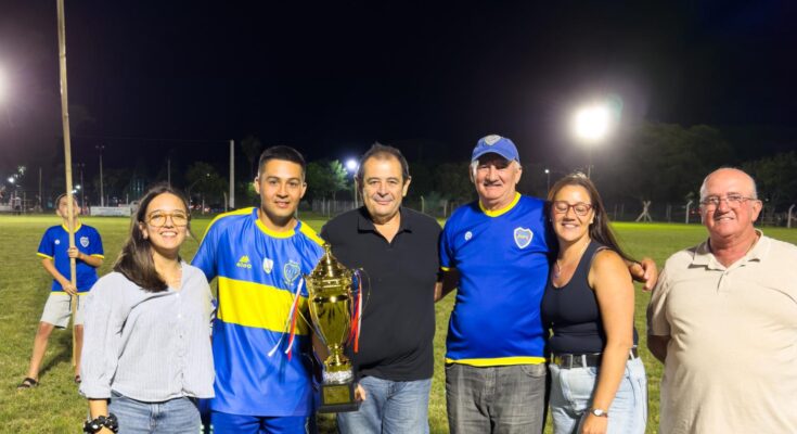 El Gobierno de Salto acompañó el cierre del Torneo Clausura de Fútbol en Pueblo Belén