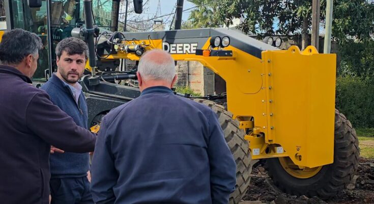 Avanzan los trabajos de recuperación de calles en el barrio Progreso