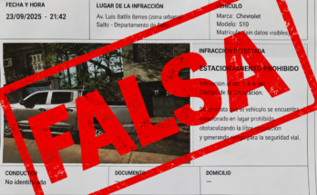 Gobierno de Salto advierte por boletas falsas de multas de tránsito