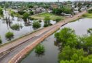 Creciente del río Uruguay: varias calles permanecen cortadas en Salto