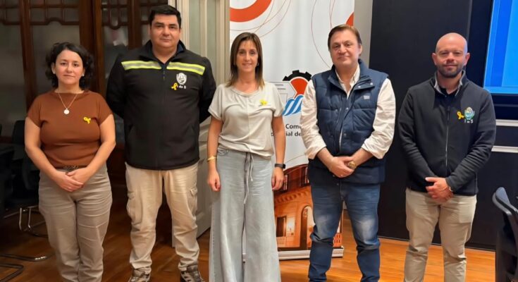 Gobierno de Salto y Centro Comercial coordinan acciones en el marco de Mayo Amarillo