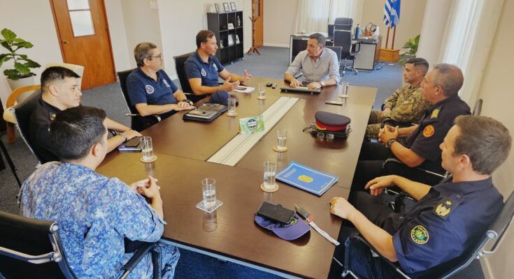 Comité Departamental de Emergencias en sesión permanente ante alerta roja por incendios en Salto