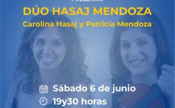 El Conservatorio Departamental de Música invita al concierto del Dúo Hasaj Mendoza en el Teatro Larrañaga