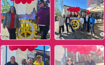 Jóvenes de Interact y Rotaract promovieron hábitos saludables en la Semana del Corazón