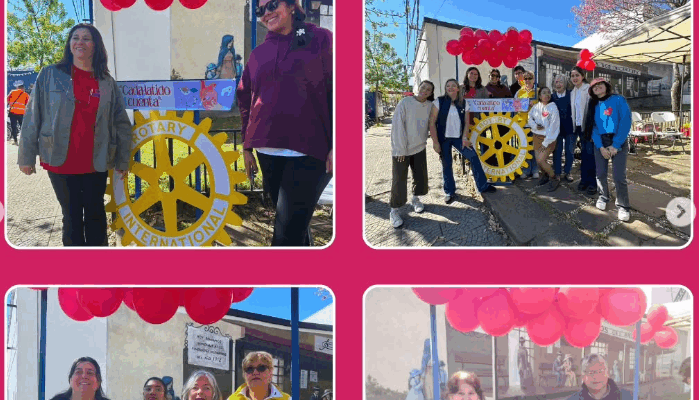 Jóvenes de Interact y Rotaract promovieron hábitos saludables en la Semana del Corazón Jóvenes de Interact y Rotaract promovieron hábitos saludables en la Semana del Corazón