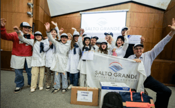 Energía, aprendizaje y compromiso: así fue el cierre de la edición salteña del Programa Escuelas de Salto Grande