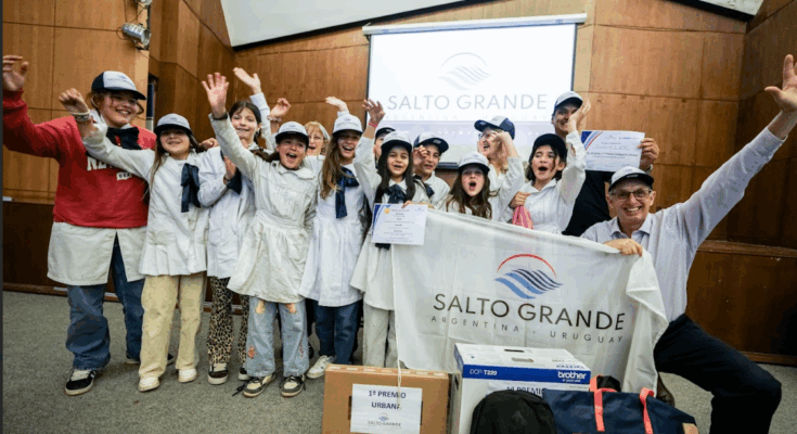 Energía, aprendizaje y compromiso: así fue el cierre de la edición salteña del Programa Escuelas de Salto Grande