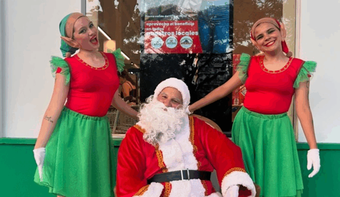 Papá Noel y los Reyes Magos vuelven de la mano del Centro Comercial Papá Noel y los Reyes Magos vuelven de la mano del Centro Comercial
