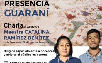 Charla «Presencia Guaraní» este martes 16 en Casa de Gobierno