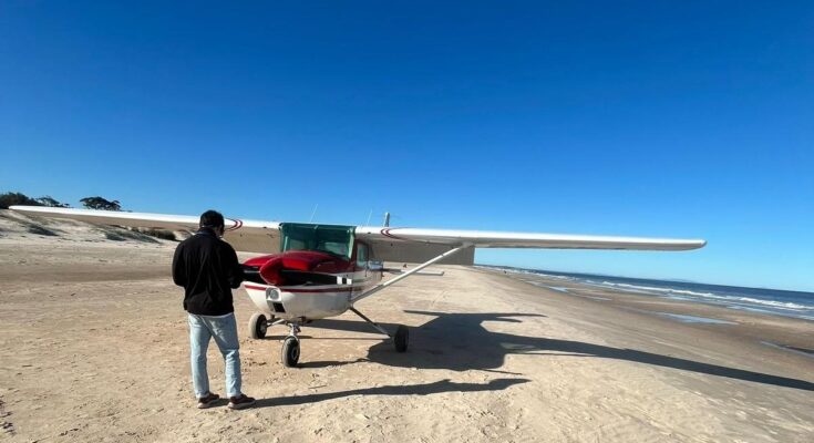 Aterrizaje de emergencia sin incidentes en Médanos de Solymar Aterrizaje de emergencia sin incidentes en Médanos de Solymar