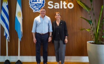 Albisu recibió a la nueva cónsul de la República Argentina en Salto
