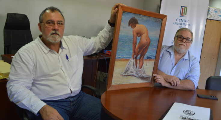 Sede Salto Udelar otorga en préstamo al Museo Gallino importante obra de José Cziffery