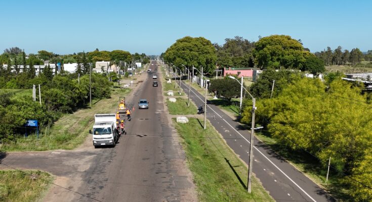 Albisu acompañó el inicio de la cuarta y última etapa de las obras en Apolón y Ramón Vinci