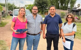 Desarrollo Social llevó adelante una jornada territorial en Andresito y Nuevo Uruguay junto al MIDES