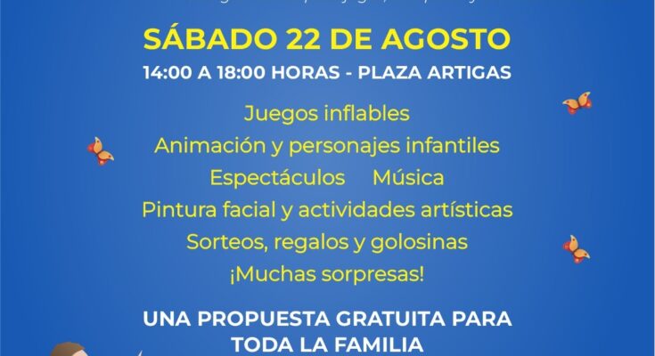Gobierno de Salto invita a celebrar el Día del Niño este sábado en Plaza Artigas Gobierno de Salto invita a celebrar el Día del Niño este sábado en Plaza Artigas